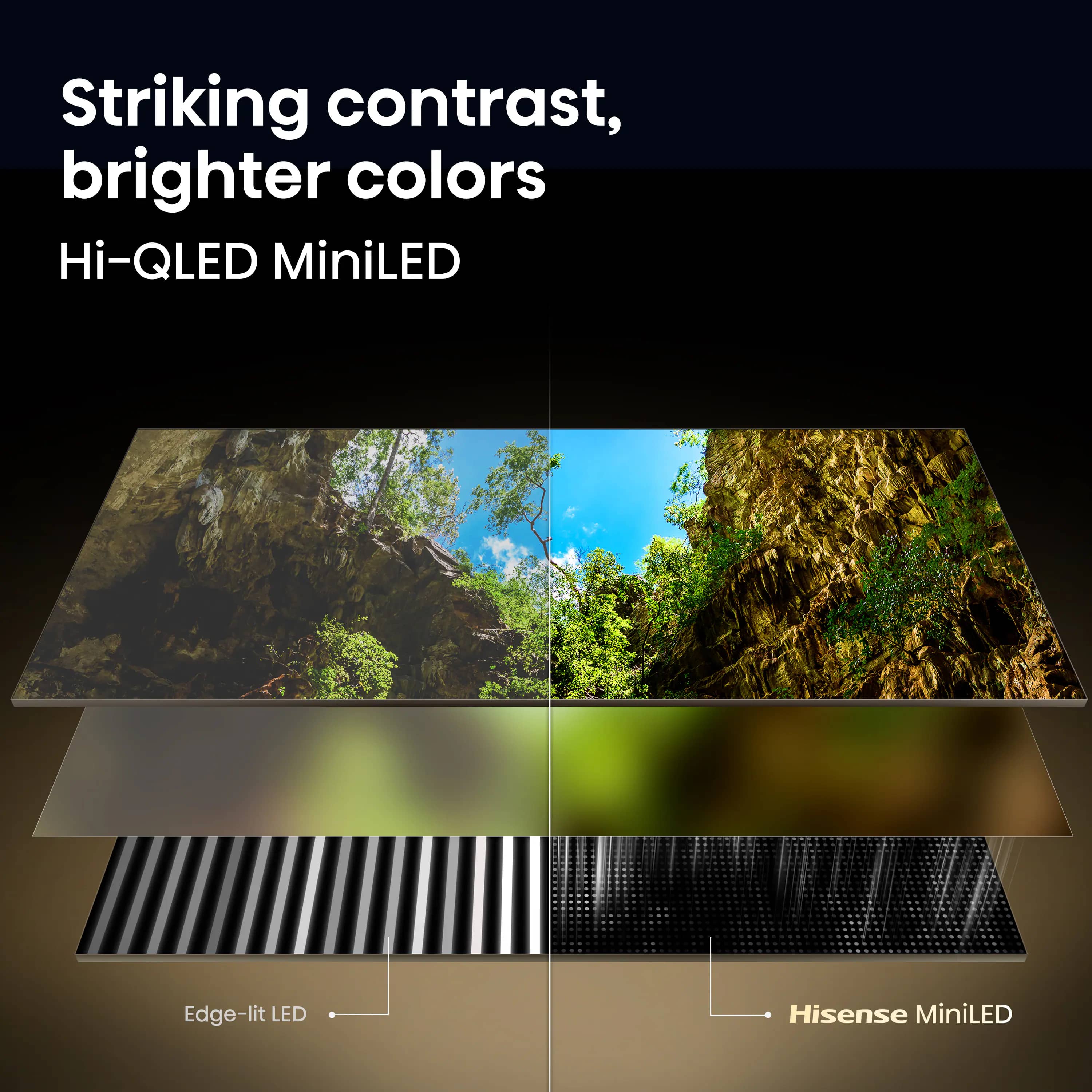 Hisense U6SF TVs 50 inch New