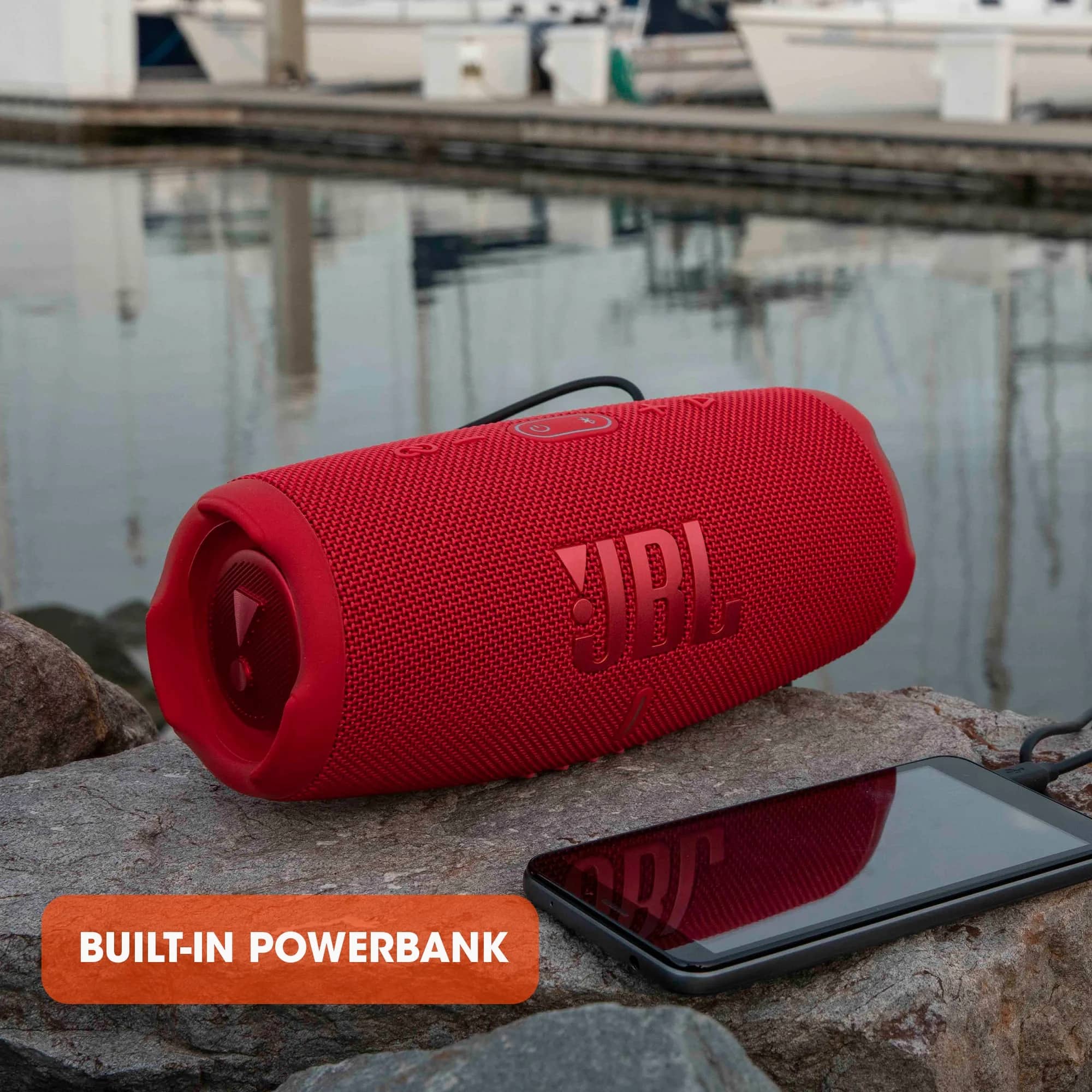 JBL Charge 5 Portable Bluetooth Speakers Black New