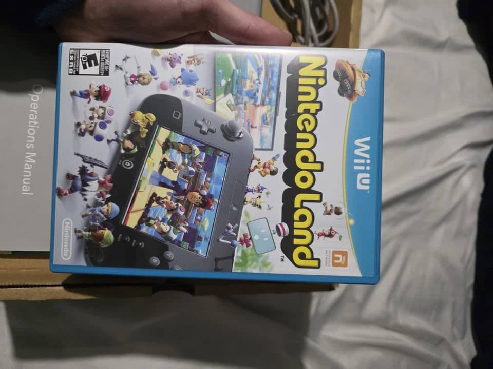 Nintendo Wii U Console Deluxe Video Game Consoles Nintendo Land Bundle Open-Box Excellent