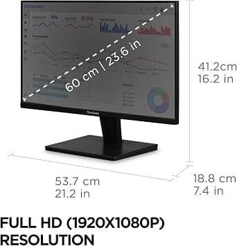 ViewSonic VS2447m Monitors New