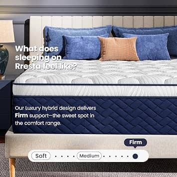 RRESTA Rresta Serene Mattresses New Queen 14"