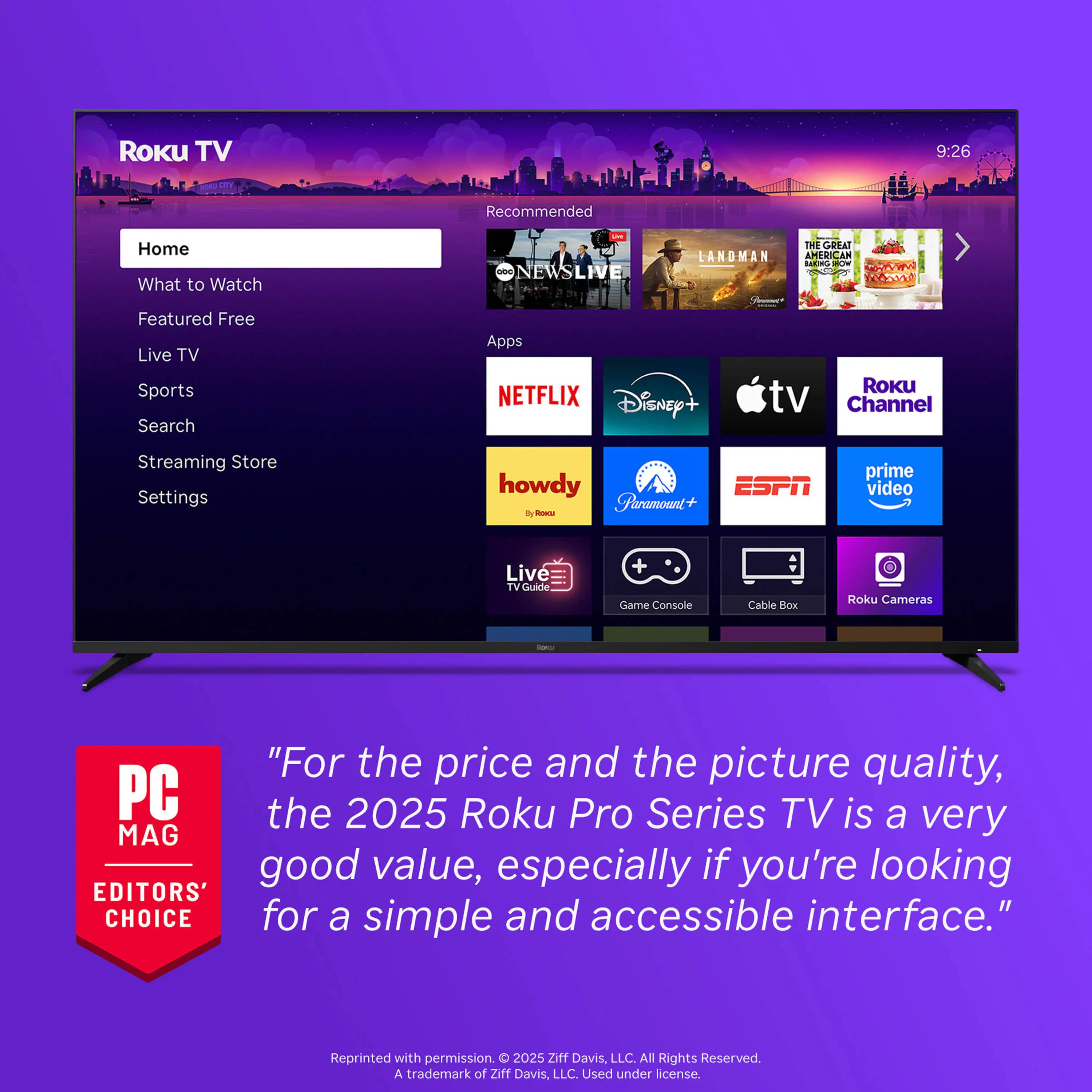 Roku R8C5 TVs 65 inch New