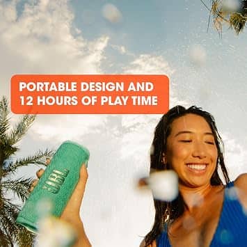 JBL Flip 6 Portable Bluetooth Speakers Teal New
