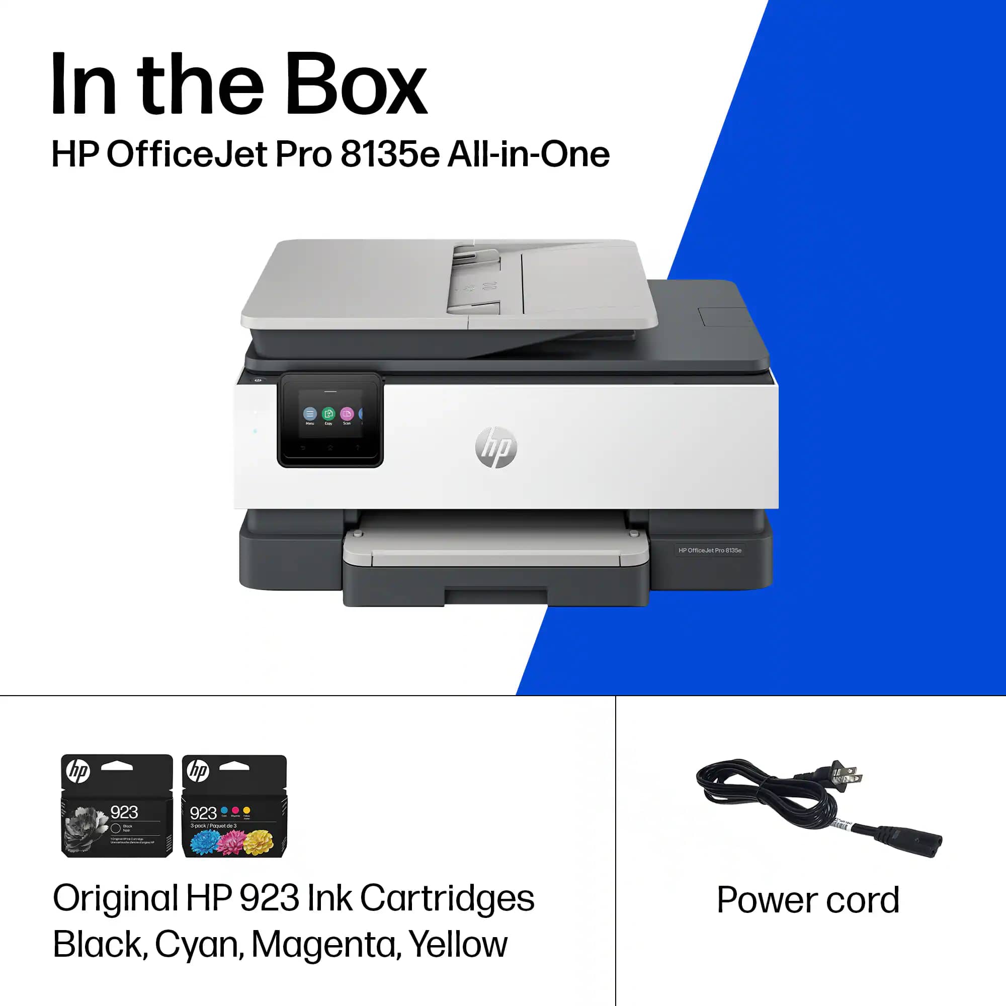 HP HP OfficeJet Pro 8135e All-in-One Printer Printers New
