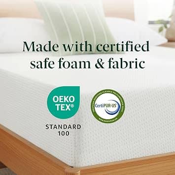 Zinus Green Tea Memory Foam Mattress Mattresses New Twin 5"