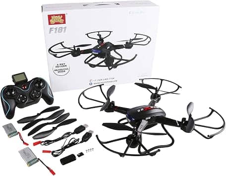 Holy Stone F181C Quadcopters & Multirotors Black Drone Only New