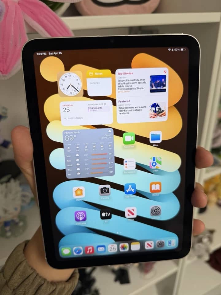 Apple iPad Mini A17 Pro Tablets Gray 128GB New 8.3"