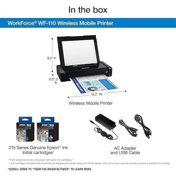 Epson Epson WorkForce WF-110 Printers New