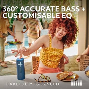 Ultimate Ears Boom 4 Portable Bluetooth Speakers Red Refurbished - Good