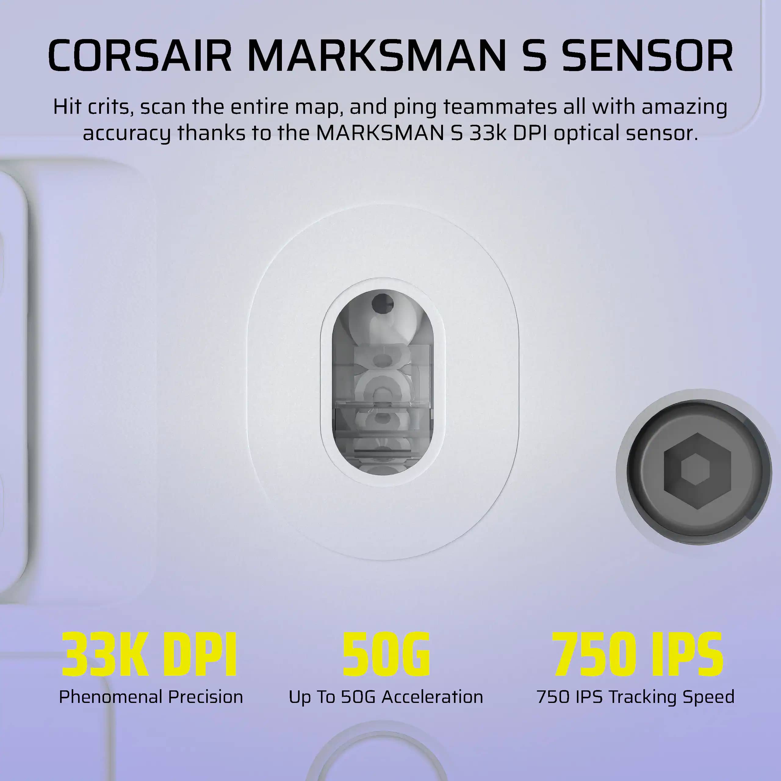 Corsair Scimitar Elite Mice Wireless White New