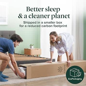 Zinus Foam and Spring Mattress Mattresses New Twin 6"