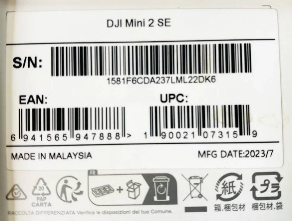 DJI Mini 2 SE Quadcopters & Multirotors New