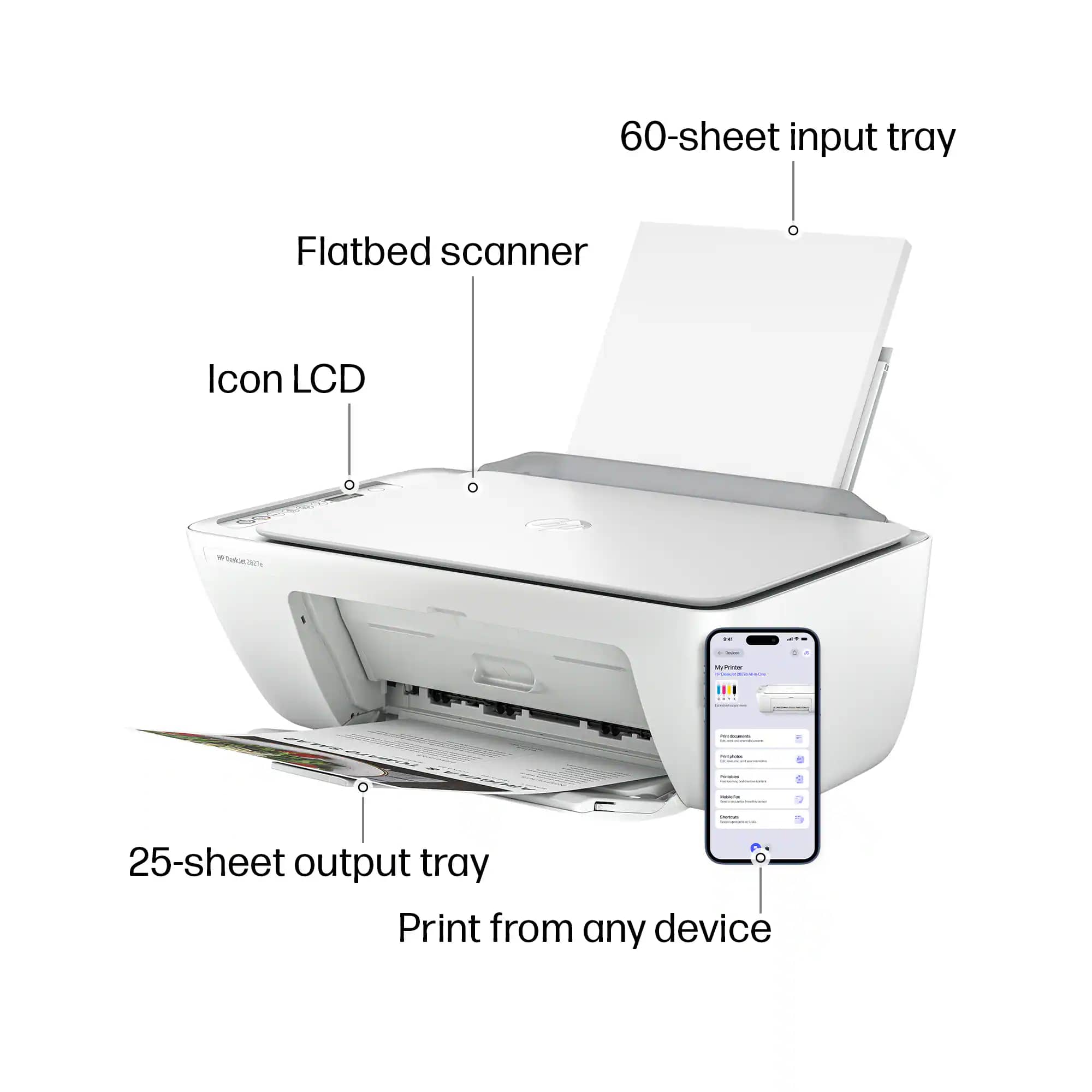 HP HP DeskJet 2827E Printers New