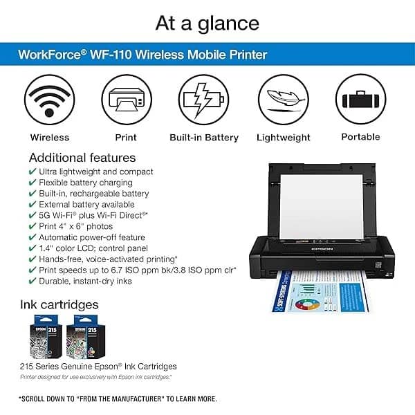 Epson Epson WorkForce WF-110 Printers New