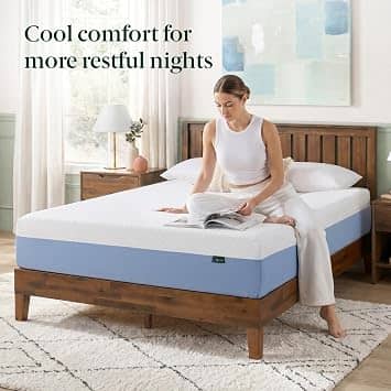 Zinus Cooling Essential Mattresses New Twin 6"