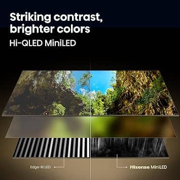 Hisense E7SF TVs 50 inch New