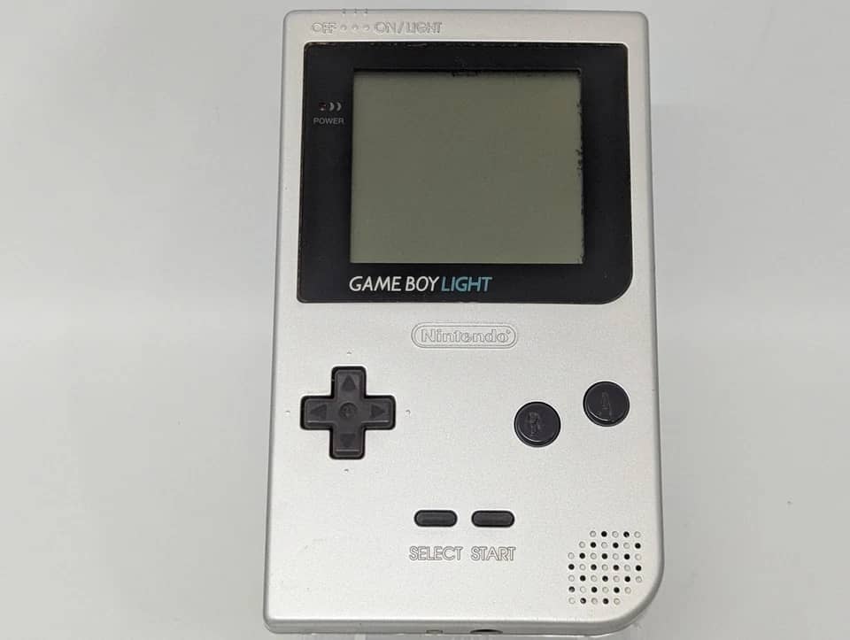 Nintendo Game Boy Light Video Game Consoles Silver New