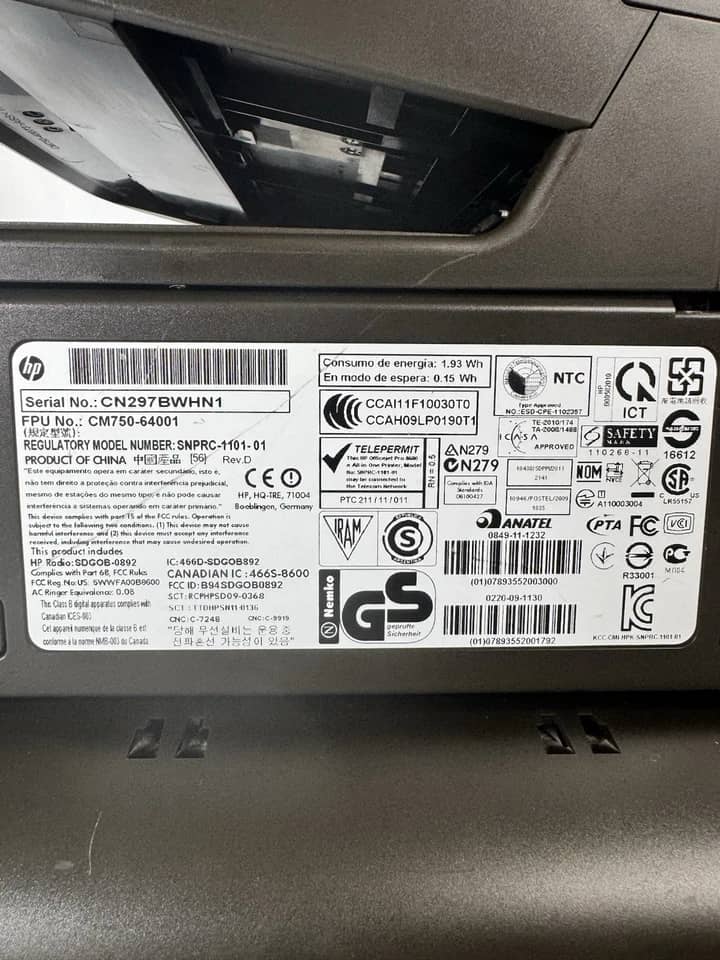 HP HP OfficeJet Pro 8600 Printers Used - Good