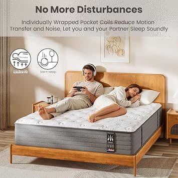 KOW Memory Foam Mattresses New Twin XL 12"