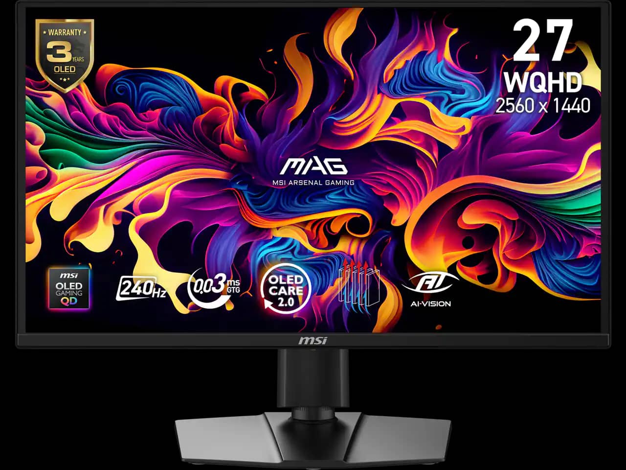 MSI MAG 272QP QD-OLED X24 Monitors New