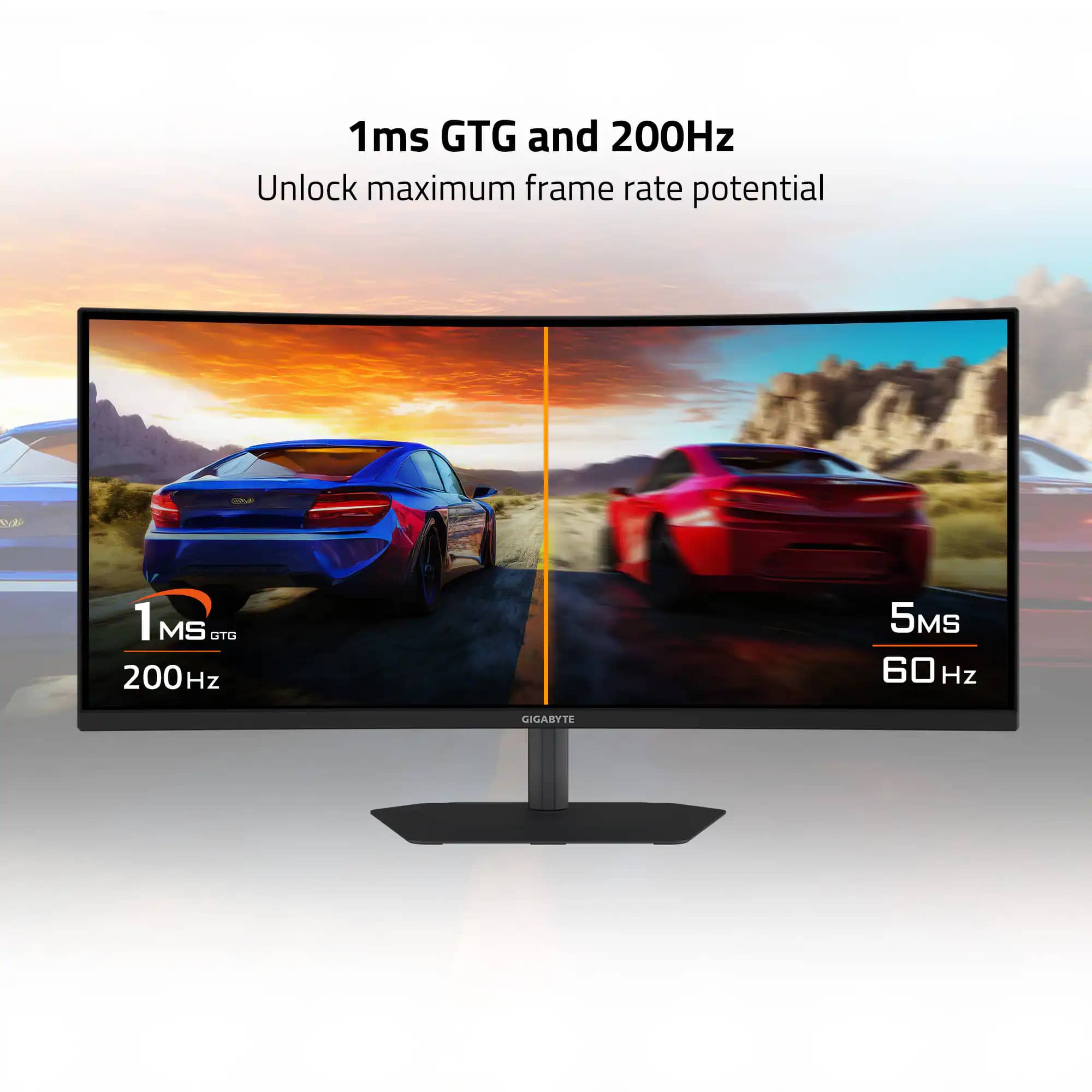 GIGABYTE G34WQC2 Monitors New