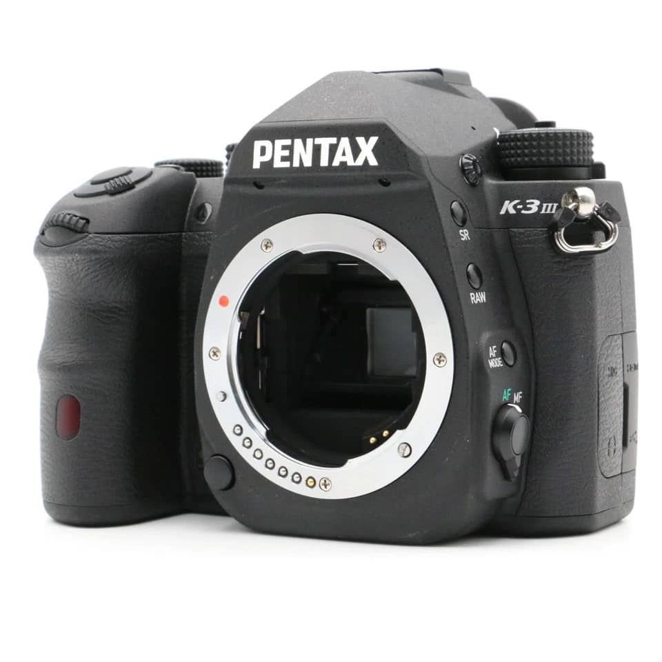 Pentax K-3 Mark III Monochrome Digital Cameras Green Used - Good Body Only