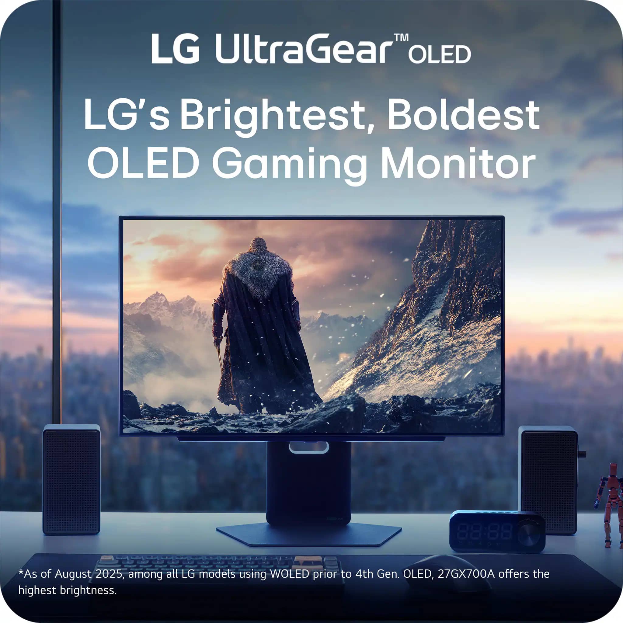 LG 27GX700A-B Monitors New