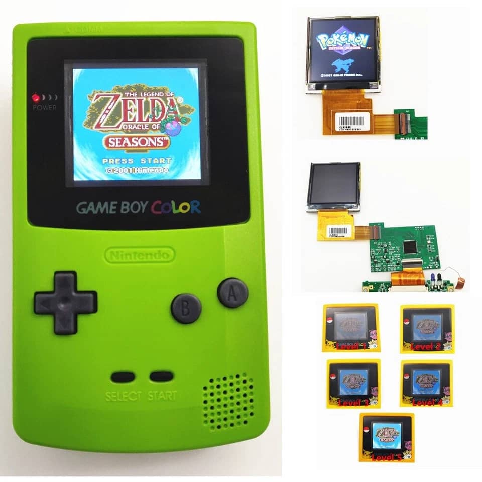 Nintendo Game Boy Color Video Game Consoles Green New