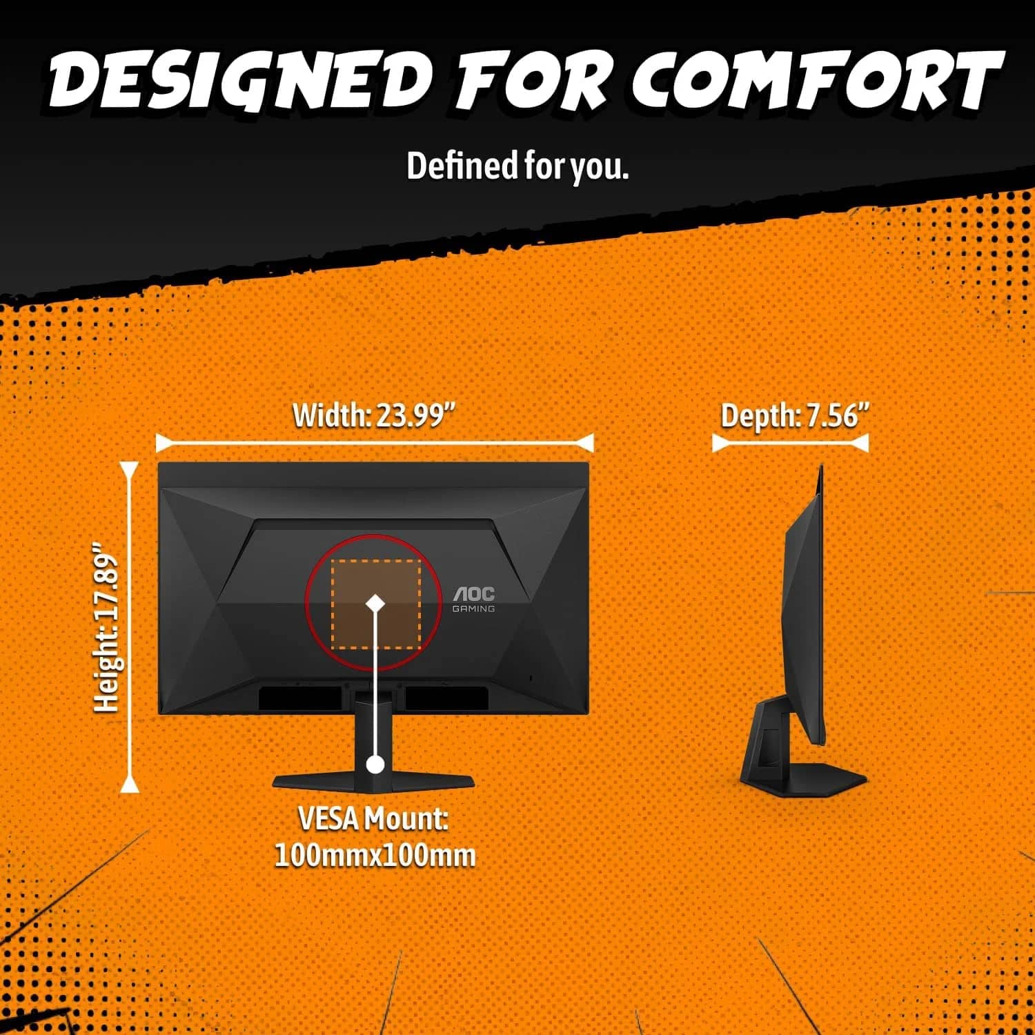 AOC Q27GAZD Monitors New