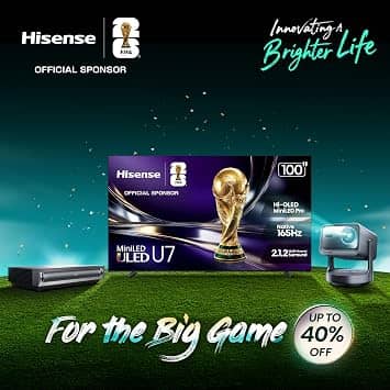 Hisense E7SF TVs 50 inch New
