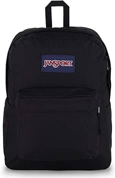 JanSport SuperBreak Plus Women's bags Grey 100% Recycled 600 Denier Polyester New