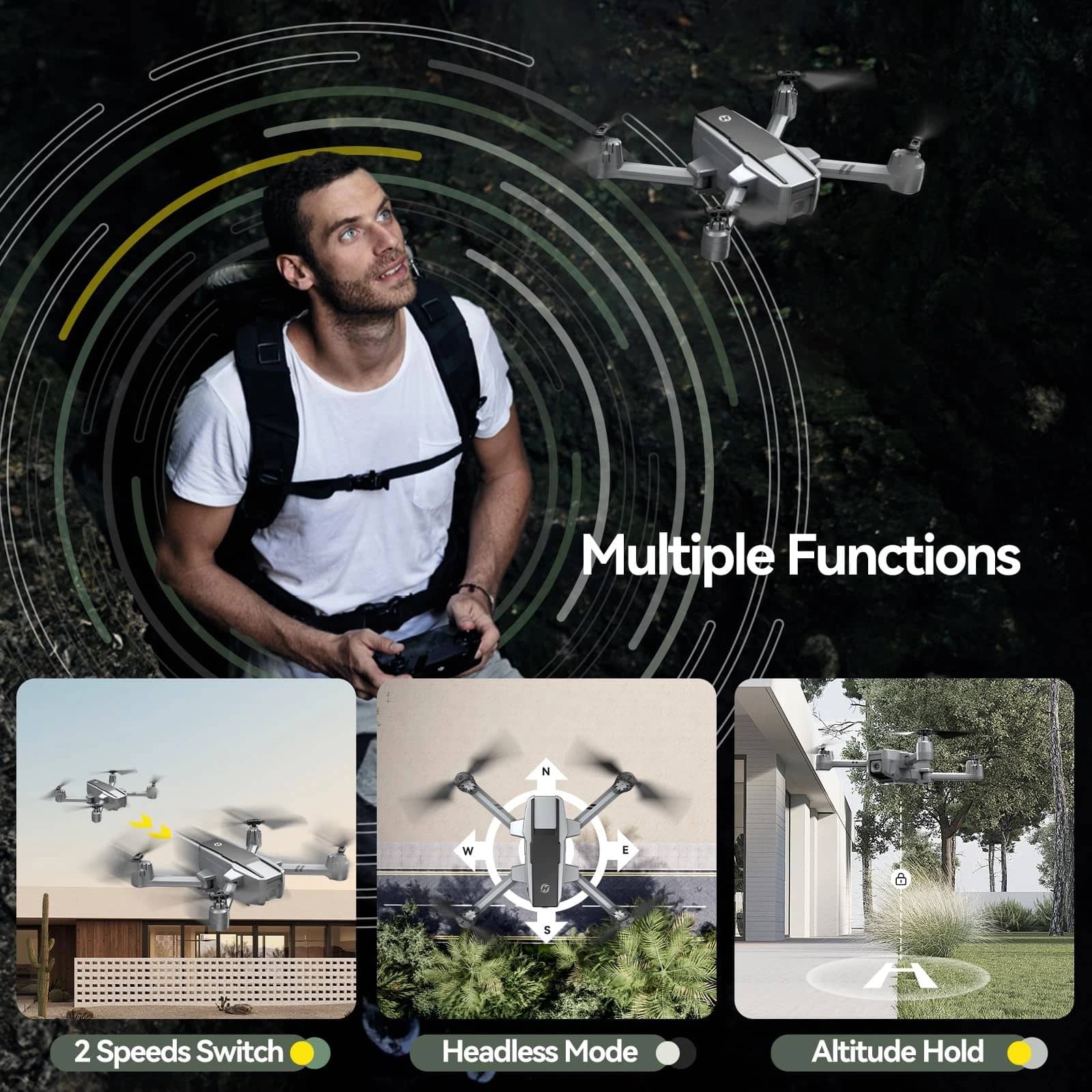 Holy Stone HS440D Quadcopters & Multirotors New