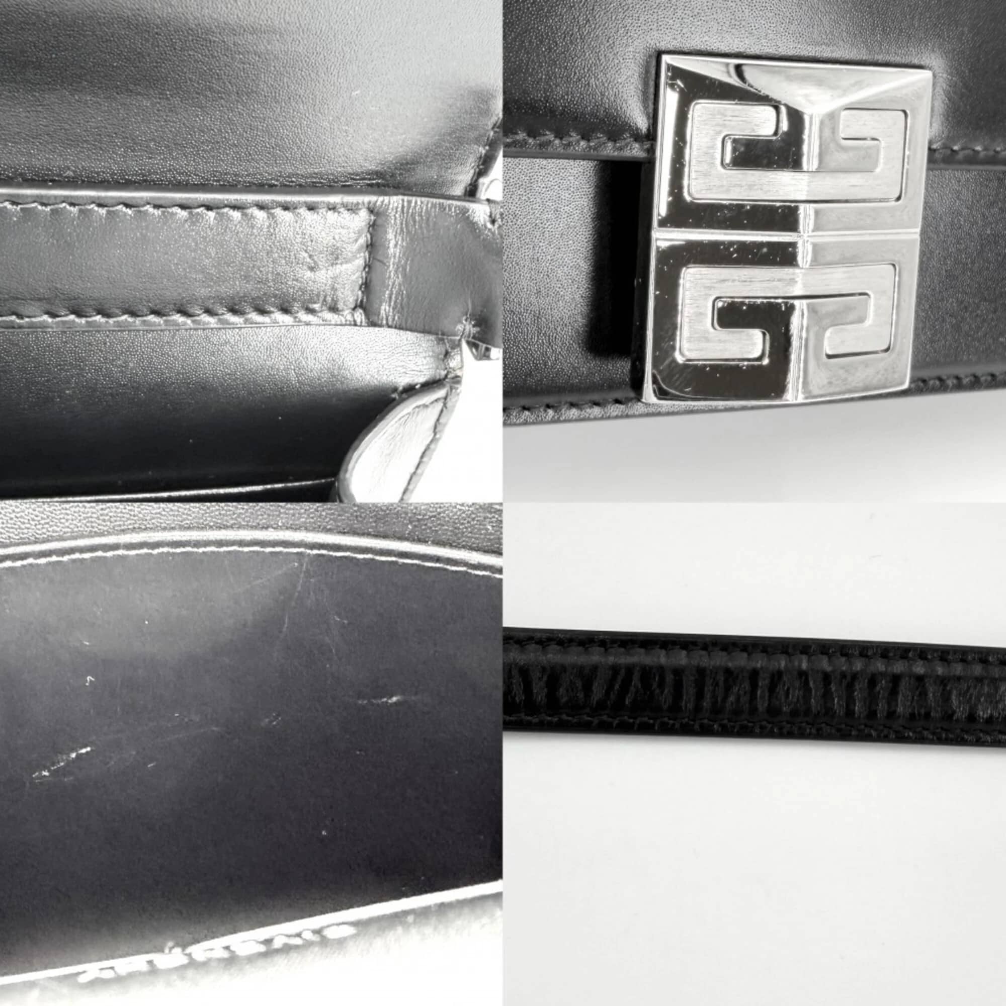 Givenchy 4G Women's bags Small Black Leather Used - Good
