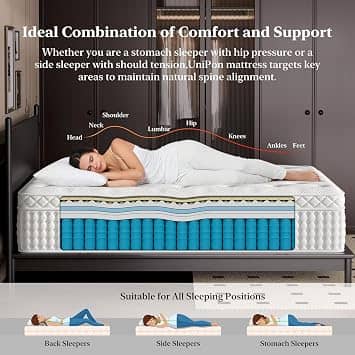 BedStory Adult Mattress Mattresses New Queen 12"