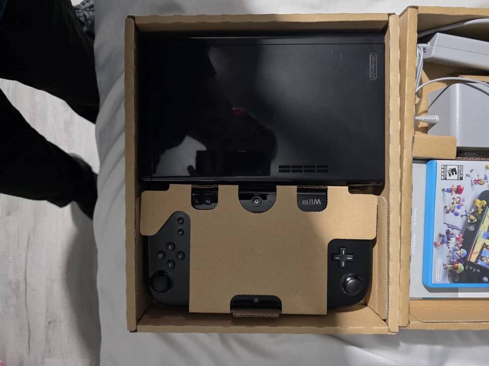 Nintendo Wii U Console Deluxe Video Game Consoles Nintendo Land Bundle Open-Box Excellent