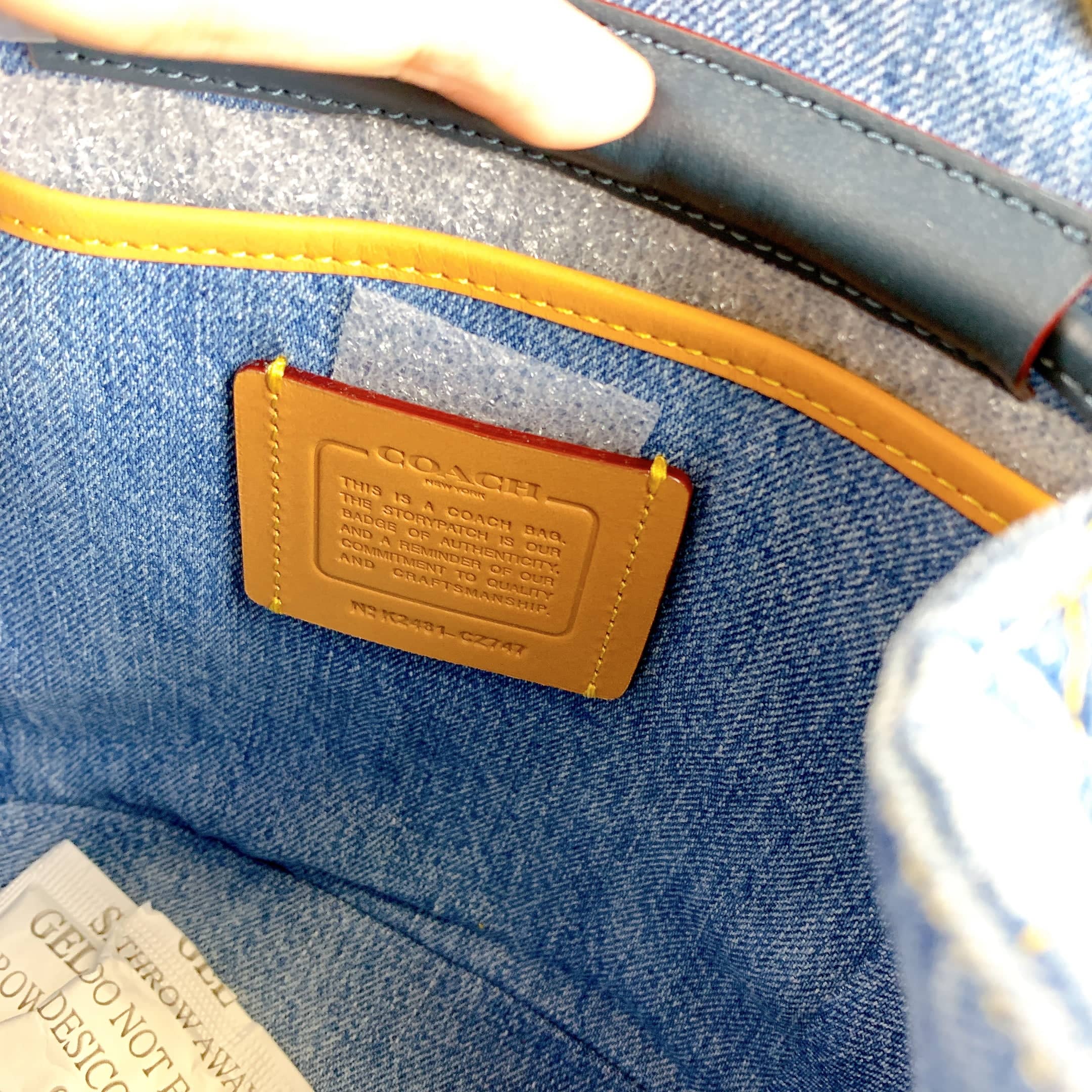 Coach Tabby Women's bags Unspecified Denim New