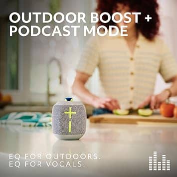 Ultimate Ears Wonderboom 4 Portable Bluetooth Speakers Black New