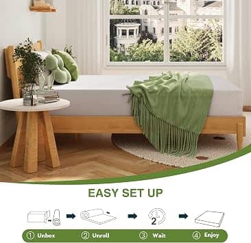 EGOHOME MWGT8-T Mattresses New Twin 8"