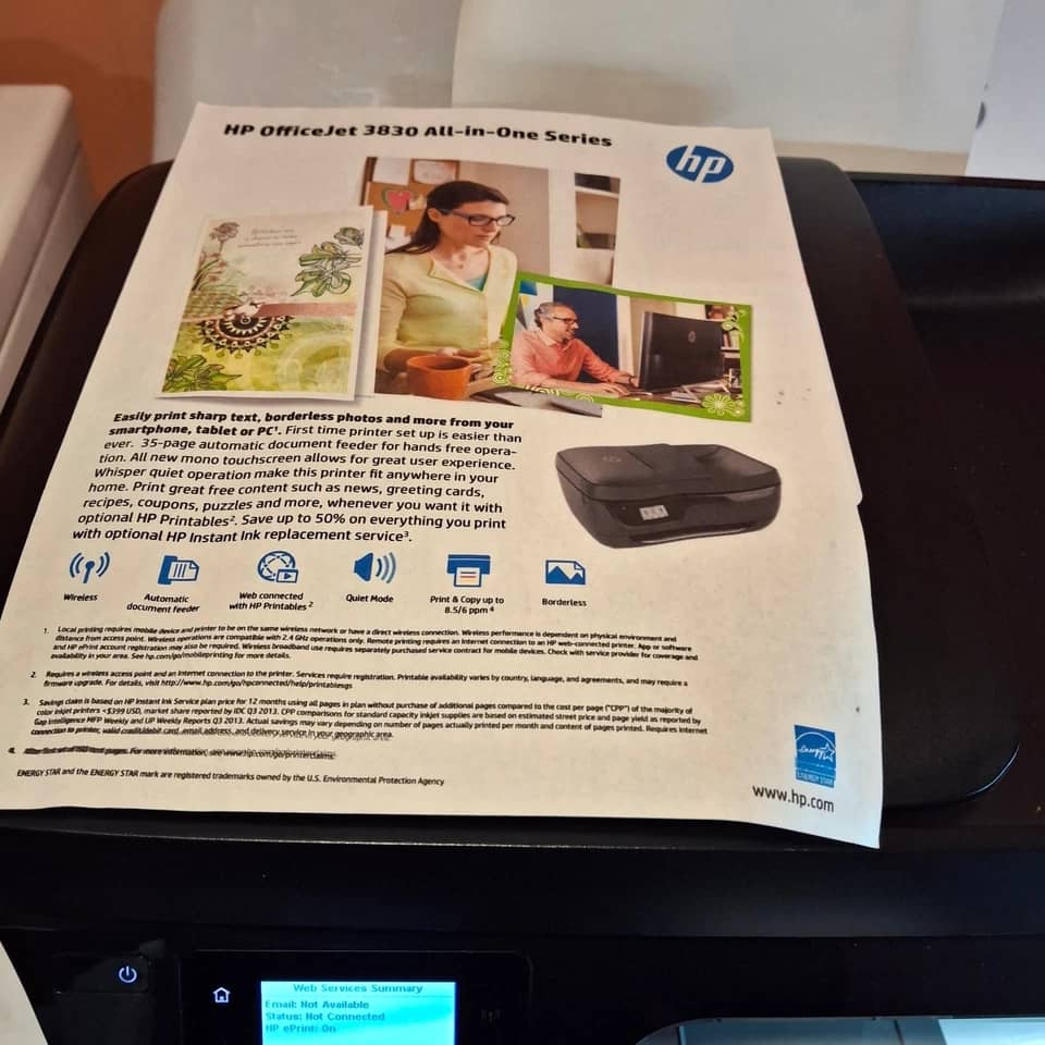 HP HP OfficeJet 3830 Printers New