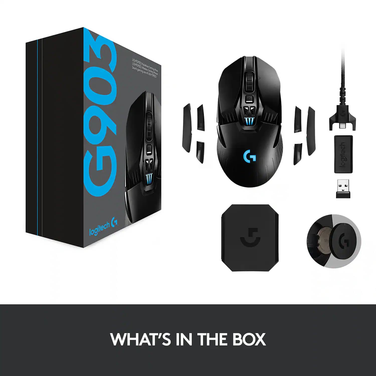 Logitech G903 Mice Black New