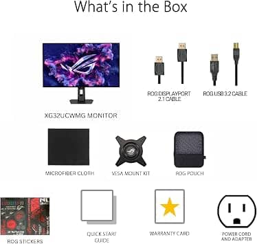 ASUS XG32UCWMG Monitors New