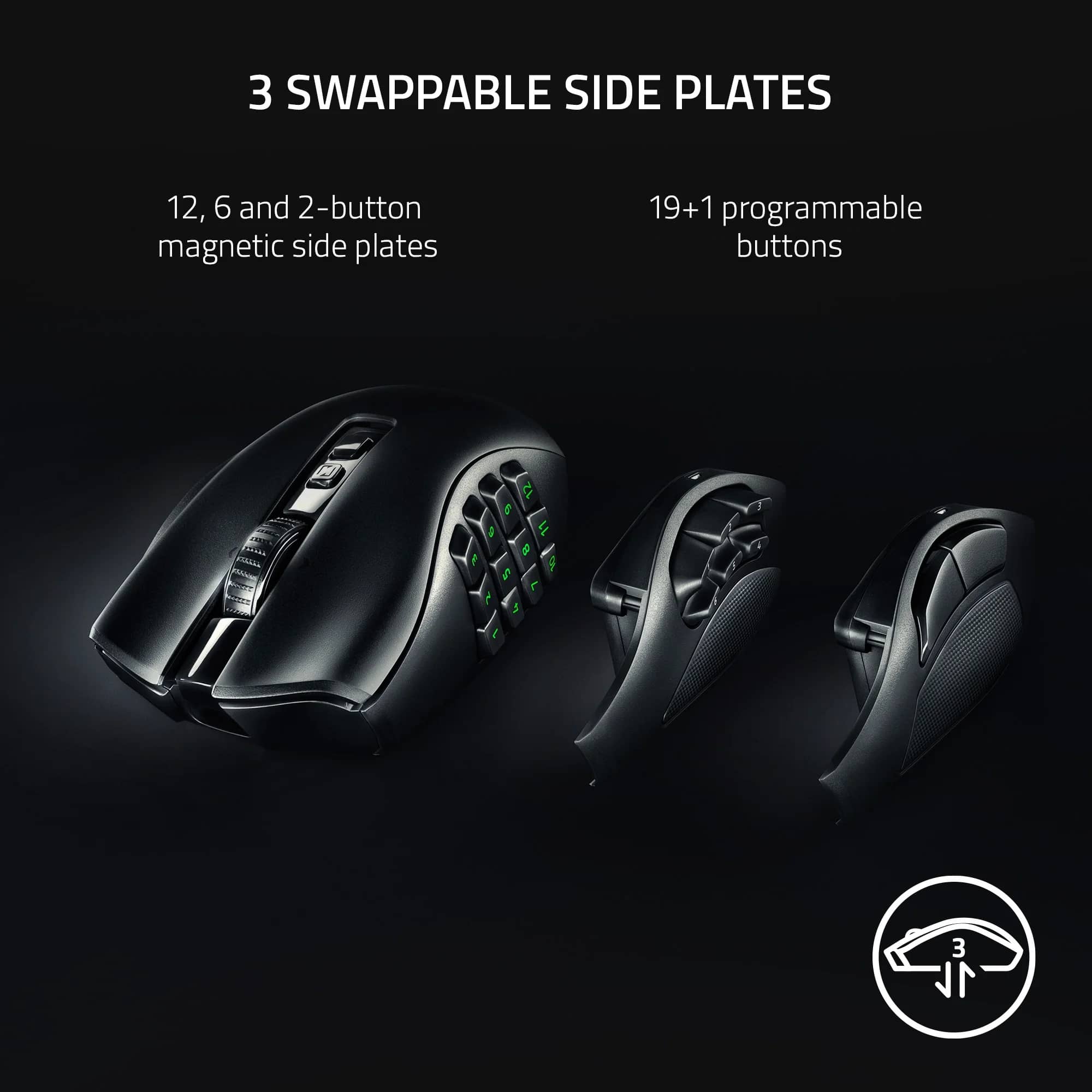 Razer Naga V2 Pro Mice Black New