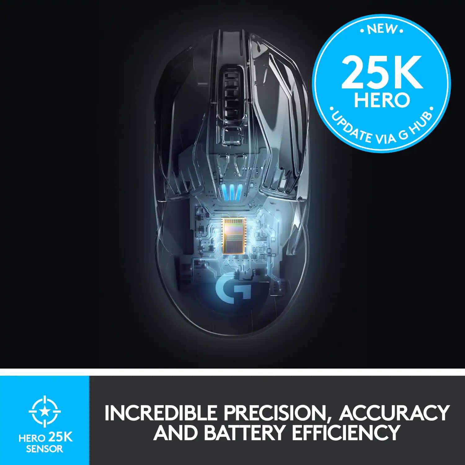 Logitech G903 Mice Black New