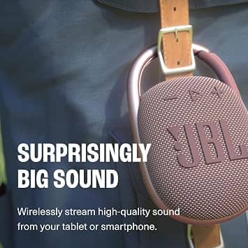 JBL Clip 4 Portable Bluetooth Speakers Camo New