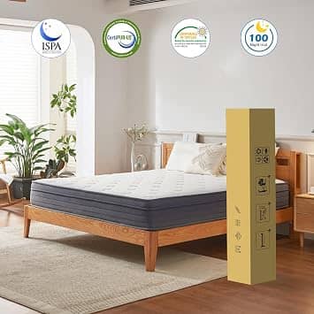 Gojef home GJH-12F Mattresses New Full 12"