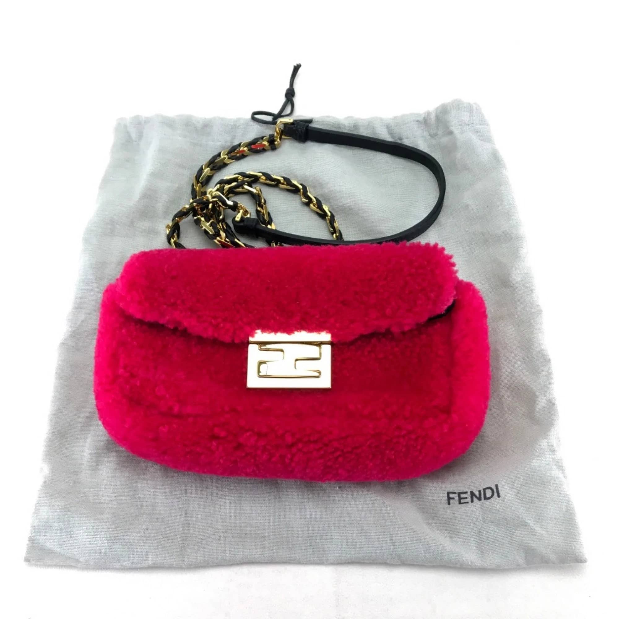 Fendi Baguette Women's bags Unspecified Brown Canvas Used - Good