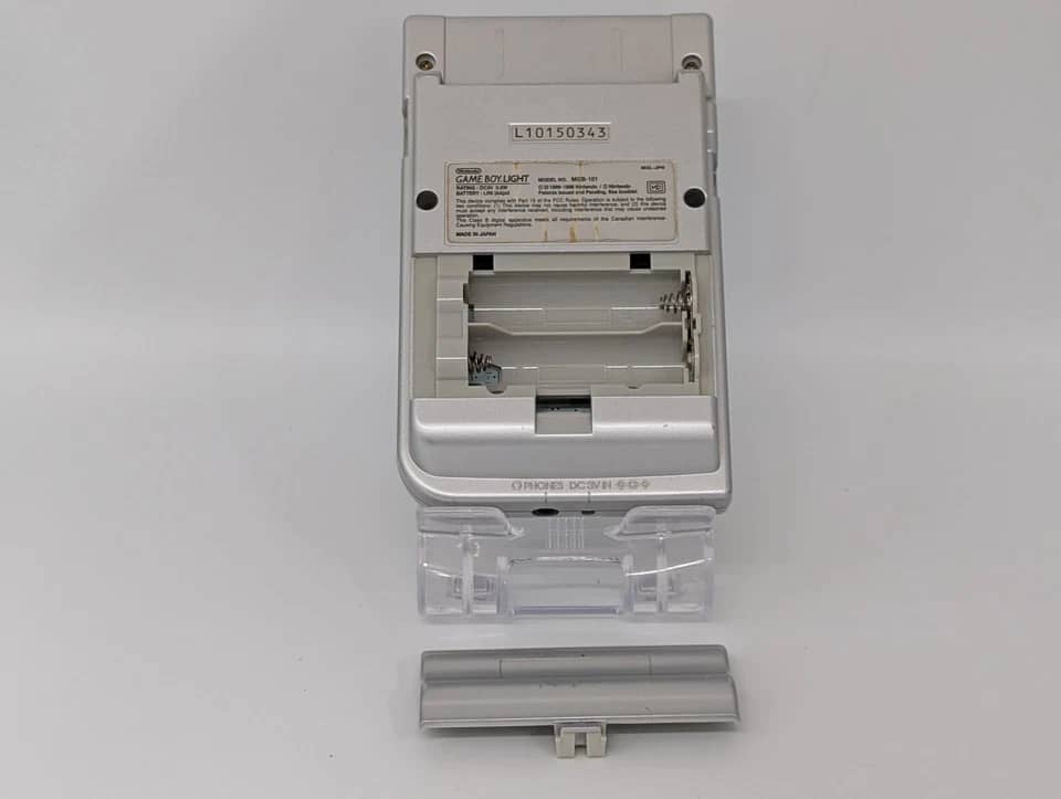 Nintendo Game Boy Light Video Game Consoles Silver New