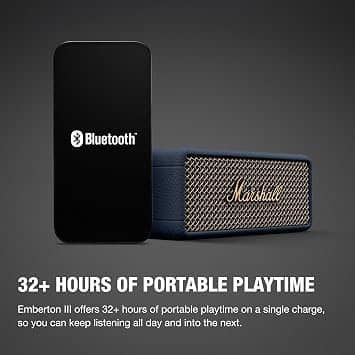 Marshall Emberton III Portable Bluetooth Speakers Mix New