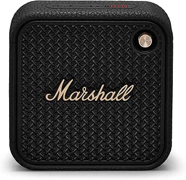 Marshall Willen II Portable Bluetooth Speakers Black New
