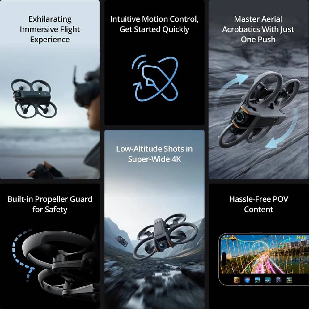 DJI Avata 2 Quadcopters & Multirotors New